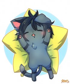 枕头猫~1